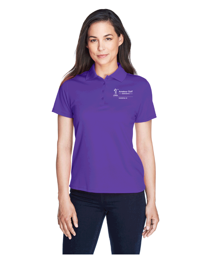 LPGA Amateur Golf Association Ladies UV Performance Pique Polo