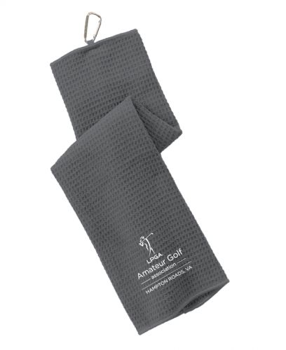 Rohnisch Waffle Knit Golf Towel in White – GolfGarb