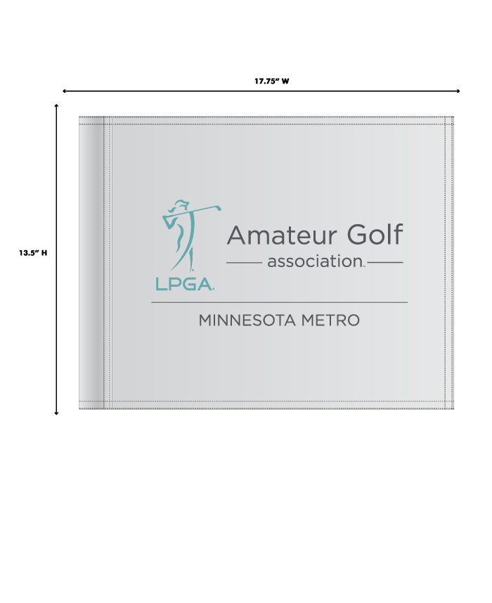 LPGA Amateur Golf Association Custom Pin Flags