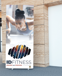 Retractable Banner #1 - ID FITNESS