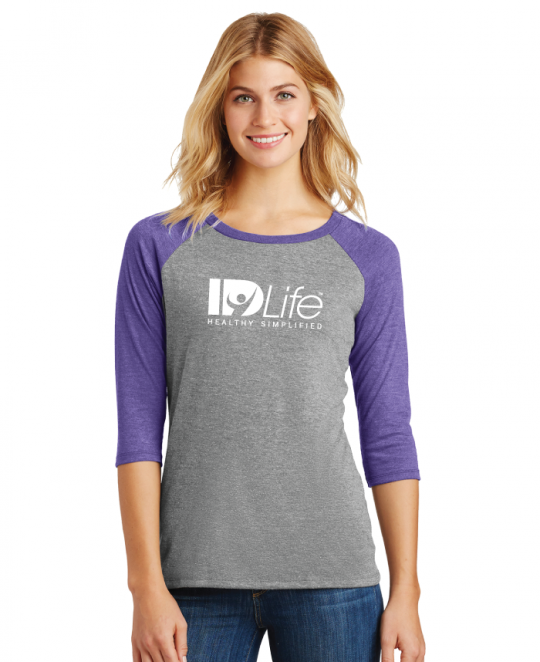 District Perfect Tri 3/4-Sleeve Raglan, Product