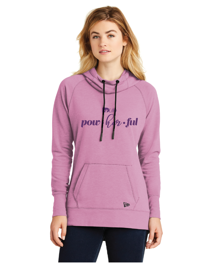 Ladies New Era Tri-Blend Fleece Pullover Hoodie: ID Life Gear