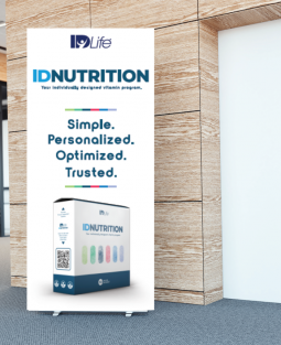 Retractable Banner #1 - ID NUTRITION