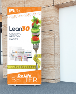 Retractable Banner #4 - LEAN 30